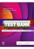 Exam (elaborations) TEST BANK FOR PHARMACOLOGY 10TH EDITION BY MCCUISTION; A Patient-Centered Nursing Process Approach 10TH EDITION 
