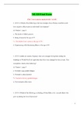 NR328 Final Exam & NR328 Exam Question Bank (Latest-2021): Chamberlain College of Nursing |100% Correct Q & A, Download to Secure HIGHSCORE|