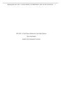 BUS 206 7-2 Final Project Submission- Case Study Analyses | Southern New Hampshire University