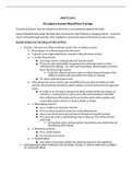 A&P 2 Lab 4 Circulatory System-Blood Flow Tracings study guide