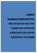 TEST BANK lehnes-pharmacotherapeutics-for-advanced-practice-nurses-and-physician-assistants-2nd-edition