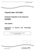 Tutorial Letter 101/0/2021 Computer integration in the classroom CIC2601