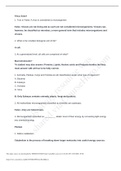 BIOD 171FINAL EXAM PRACTICE EXAM QUESTIONS AND ANSWERS 