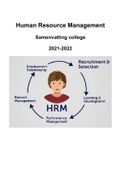 Human Resource Management EUR jaar 2 blok 1 Bedrijfskunde