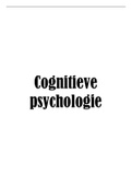 samenvatting cognitieve psychologie VUB 