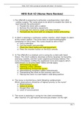 HESI 101 Final exit HESI V2 &lpar;Nurse hero review&rpar; 2021