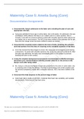 Maternity Case 5&colon; Amelia Sung &lpar;Core&rpar;- CERTIFIED SOLUTION