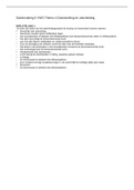 Samenvatting Thema 5 Homeostase&period;