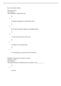 BIO 251 - Unit Exam 2&colon; Part 2&period; Questions and Answers&period; Complete Solutions&period;