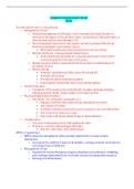 NURS 3512 - Complex Concepts Exam 2 Study Guide