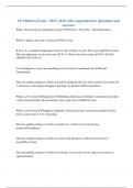 Exam &lpar;elaborations&rpar; CP  