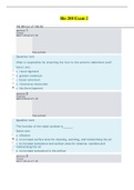 Bio 208 Exam 2 - Questions & Answers With 100&percnt; Correct Answers