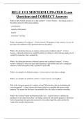 RELE Bundled Exam package deal Questions and CORRECT Answers
