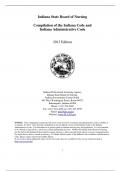 "Compilation of the Indiana Code and Indiana Administrative Code&colon; Comprehensive Legal Reference"