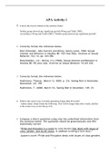 APA Activity 1