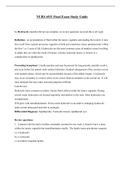 NURS 6531 Final Exam Study Guide