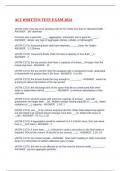 ACI WRITTEN TEST EXAM 2024