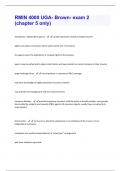 RMIN 4000 UGA- Brown- exam 2 &lpar;chapter 5 only&rpar; Questions and Answers New &lpar;2024&sol;2025&rpar; Solved 100&percnt; Correct