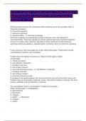 NURS 611 EXAM 1 PATHO ACTUAL EXAM COMPLETE   QUESTIONS AND ANSWERS WITH RATIONALES  GRADED A&plus; 2024 