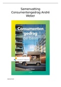 Samenvatting Consumentengedrag de basis, ISBN: 9789001899974  Consumer Behaviour