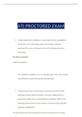 ATI Proctored Exam