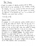 Set Theory: Definitions and How to Calculate Union and Intersection of Sets; 12 Question Multiple Choice Quiz at End