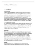 Biologie VWO 6: Hoofdstuk 15 waarnemen, inclusief begrippenlijst (nectar 3e editie)