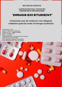 Geslaagde (8) scriptie Hanzehogeschool Toegepaste Psychologie - Drugsgebruik onder studenten - Kwantitatief onderzoek met verassende resultaten