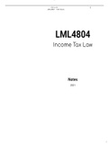 LML 4804(TAX LAW NOTES)2021