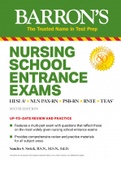 Nursing School Entrance Exams&colon; HESI A2 &sol; NLN PAX-RN &sol; PSB-RN &sol; RNEE &sol; TEAS &lpar;Barron's Test Prep&rpar;&comma; 6th Edition