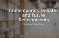 Contemporary Debates and Future Developments