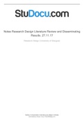 SPS5034 research-design-literature-review-and-disseminating-results