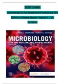 TEST BANK For Microbiology for the Healthcare Professional&comma; 3rd Edition By Karin C&period; VanMeter&comma; Robert J&period; Hubert&comma; All Chapters 1 - 25&comma; Complete Newest Version &lpar;100&percnt; Verified&rpar;