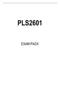 PLS2601 EXAM PACK 2022