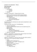 Samenvatting juridische vaardigheden 2