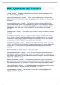 MNC Questions and Answers