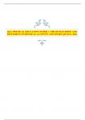 Bundle&colon; AQA GCSE PHYSICAL EDUCATION &vert;QP and MS&vert; 2024
