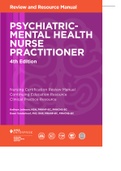 PSYCHIATRIC-MENTAL HEALTH  NURSE  PRACTITIONER 4th Edition. 