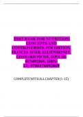 TEST BANK FOR NUTRITION&colon; CONCEPTS AND CONTROVERSIES&comma; 5TH EDITION&comma; FRANCES SIZER&comma; ELLIEWHITNEY&comma; LEONARD PICH&Eacute;&comma;  QUESTIONS AND ANSWES A&plus;GRADED