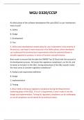 WGU D320&sol;CCSP QUESTIONS AND ANSWERS 2024