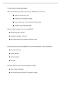 Topic 2 Practice Test&colon; Cell Physiology and resting membrane potential&period; Answers Included&excl;&colon; Human Physiology Fall 2021 CU Denver&period; Dr&period; Laurel Beck