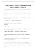 LRW Citation UPDATED Exam Questions  and CORRECT Answers