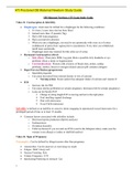 ATI Proctored OB Maternal Newborn Study Guide&period;
