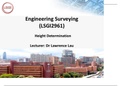 Engineering Surveying LSGI2961
