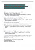 NATIONAL PESTICIDE APPLICATOR CERTIFICATION CORE MANUAL ACTUAL EXAM QUESTIONS ANSWERS 2024