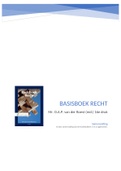 Samenvatting Basisboek Recht&comma; H1 & 2&comma; ISBN&colon; 9789001899691