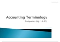 Accounting Companies Theory Part 1