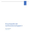 Samenvatting Recht, orde en vrijheid, ISBN: 9789013091731  Encyclopedie In De Rechtswetenschap