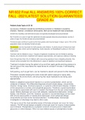 NR 602 Final ALL ANSWERS 100&percnt; CORRECT FALL -2021LATEST SOLUTION GUARANTEED GRADE A&plus;