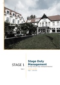 Alle stage verslagen van Stage 1 Hotel Management